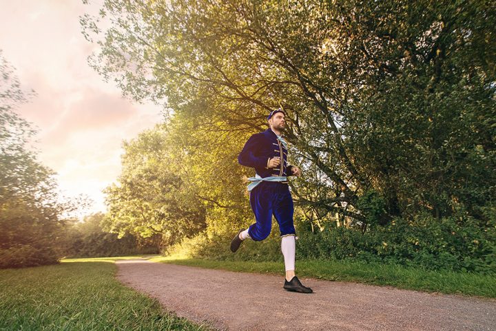 The Only Running Footman - James Steventon